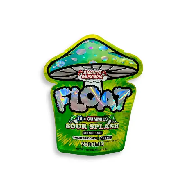 Home float mushroom delta 9 gummies sour splash 2500mg 59466